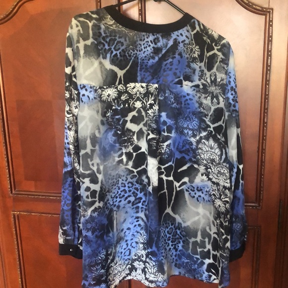 Christopher & Banks Blouse Shirt Top Size XL - Picture 4 of 7